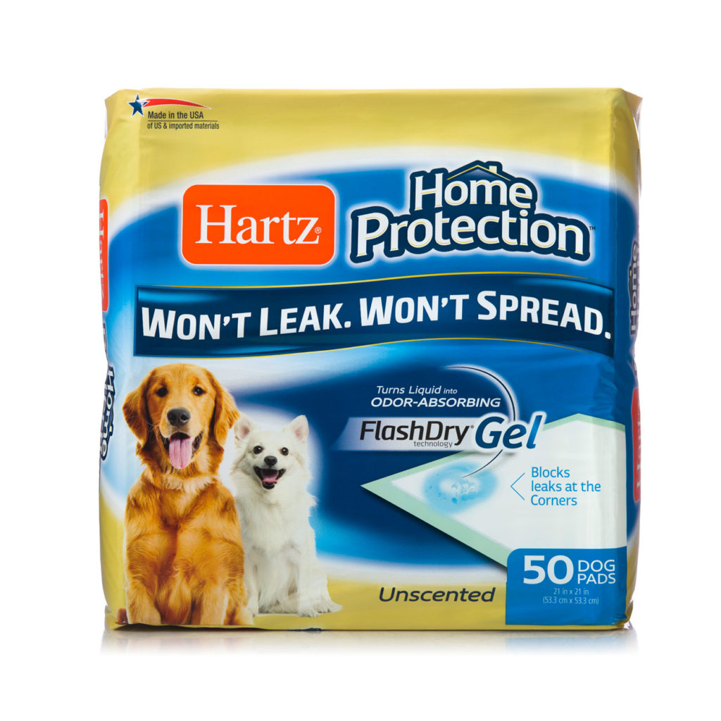 Hartz® Home Protection™ Odor Eliminating Dog Pads 50 Count - Unscented ...