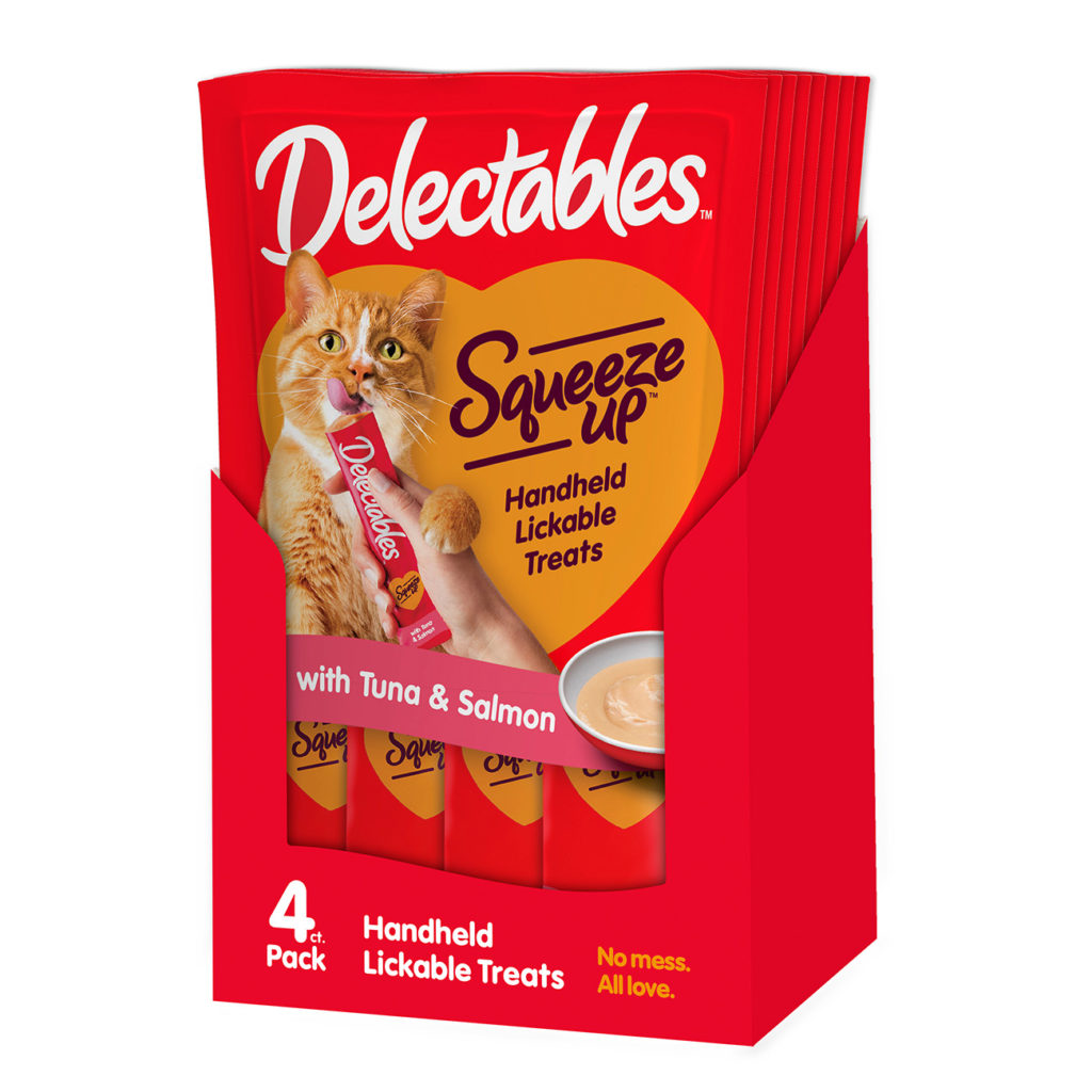 Delectables™ Squeeze Up™ Tuna & Salmon - 4 Count | Hartz