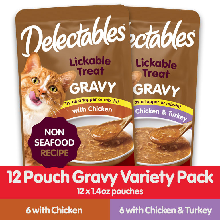 Delectables™ Lickable Treat - Gravy Non-Seafood Recipe - 12 Pack ...