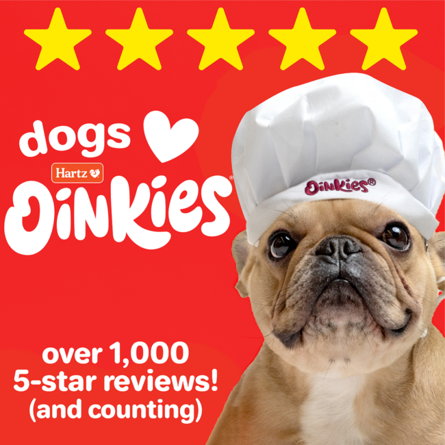 Dogs love Oinkies