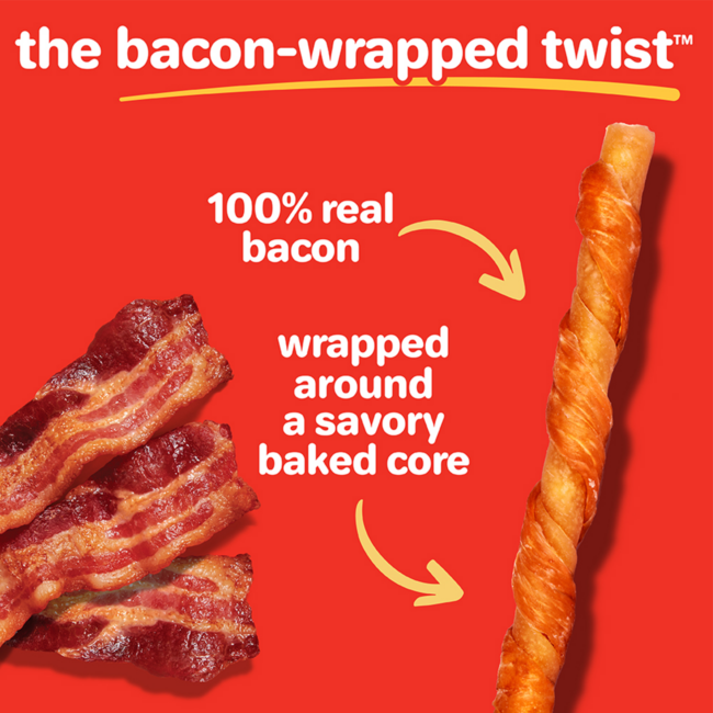 The bacon-wrapped twist